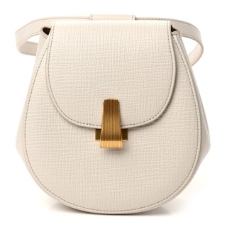 現貨 BOTTEGA VENETA flap mini palmellato calf cr belt bag 圓形腰包