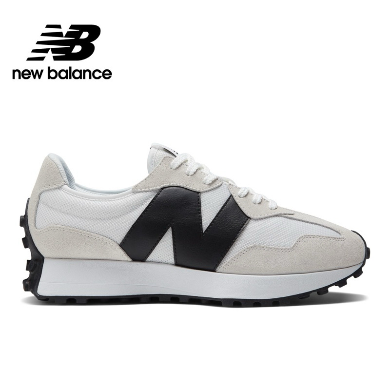 好評再售 New Balance NB 327 中性款 海鹽 黑白灰 皮革 麂皮 復古 休閒鞋 MS327CWB D楦