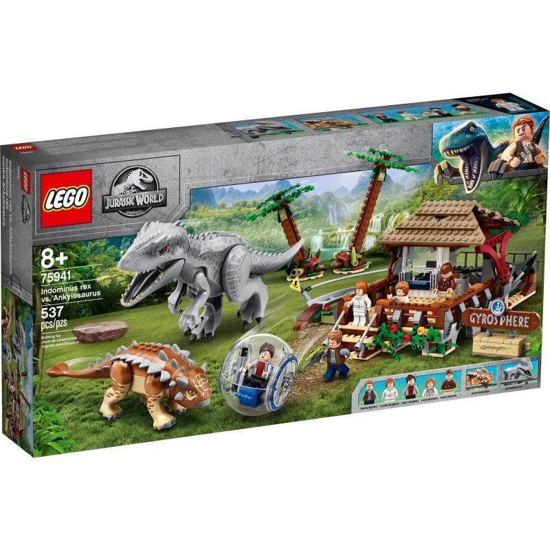 |樂高先生|*絕版 LEGO 樂高 75941 帝王暴龍對決甲龍 帝王暴龍 暴龍 甲龍Jurassic 侏儸紀 全新未拆