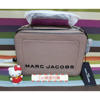 ❤️🇺🇸~全新MARC JACOBS box 20專櫃款奶茶色小箱包~