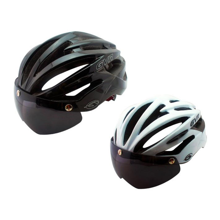 GVR G307V 素色系列 全新一代磁吸式風鏡安全帽 附暗黑抗UV鏡片 原色系列-網路單車