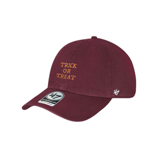 47 Brand TRICK OR TREAT CLEAN UP 搗蛋 暗紅色 棒球帽 軟布老帽 ⫷ScrewCap⫸