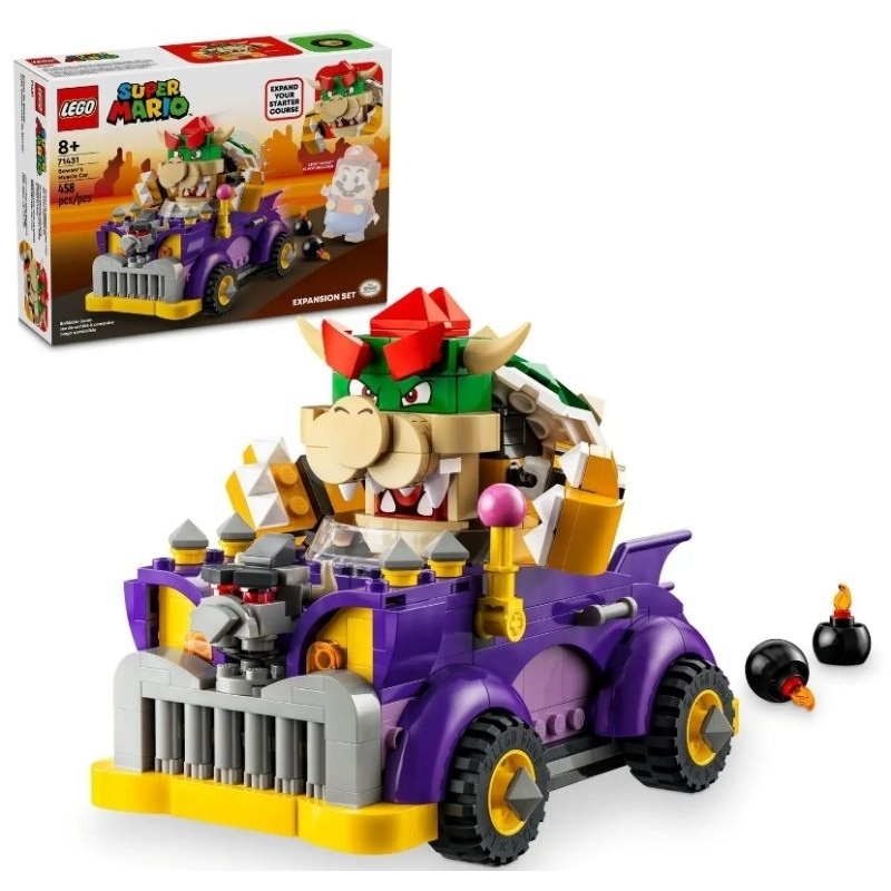 【ToyDreams】LEGO 超級瑪利歐 71431 庫巴的高速公路車 Bowser's Muscle Car