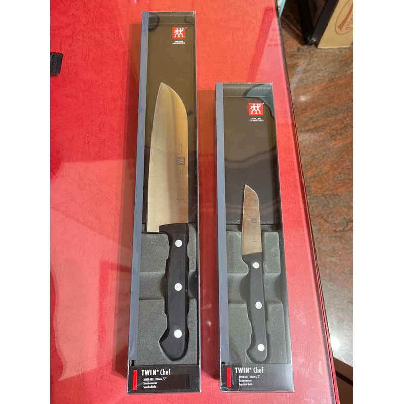 雙人牌ZWILLING 刀組-原廠正品-TWIN Chef 主廚刀+削皮刀+刀具儲藏袋
