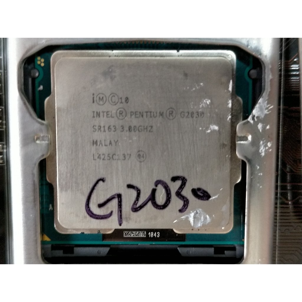 C. 1155CPU-Intel Pentium 處理器 G2030 3M ，3.00 GHz 直購價50
