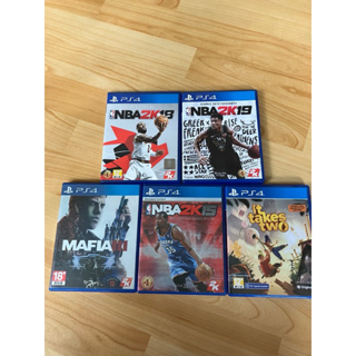 Ps4 中古遊戲片 四海兄弟 NBA it take two