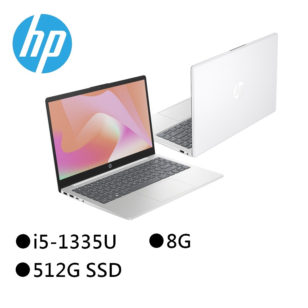 HP 14-ep0174TU極地白 14吋筆電 i5-1335U/8G/512GSSD