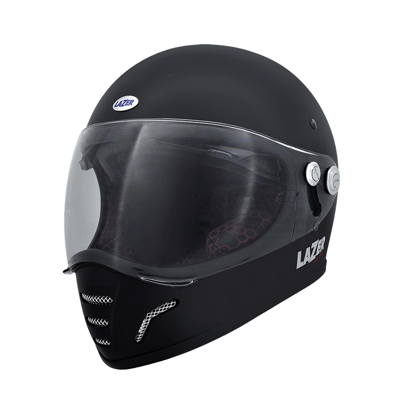 LAZER 安全帽 MX-5 素色 消光黑 內墨片 排齒插扣 內襯全可拆 比利時品牌 進口帽 全罩