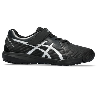 ASICS LAZERBEAM FI-MG 兒童慢跑鞋 黑銀 碎釘大底 戶外運動 1154A173 24SSO【樂買網】