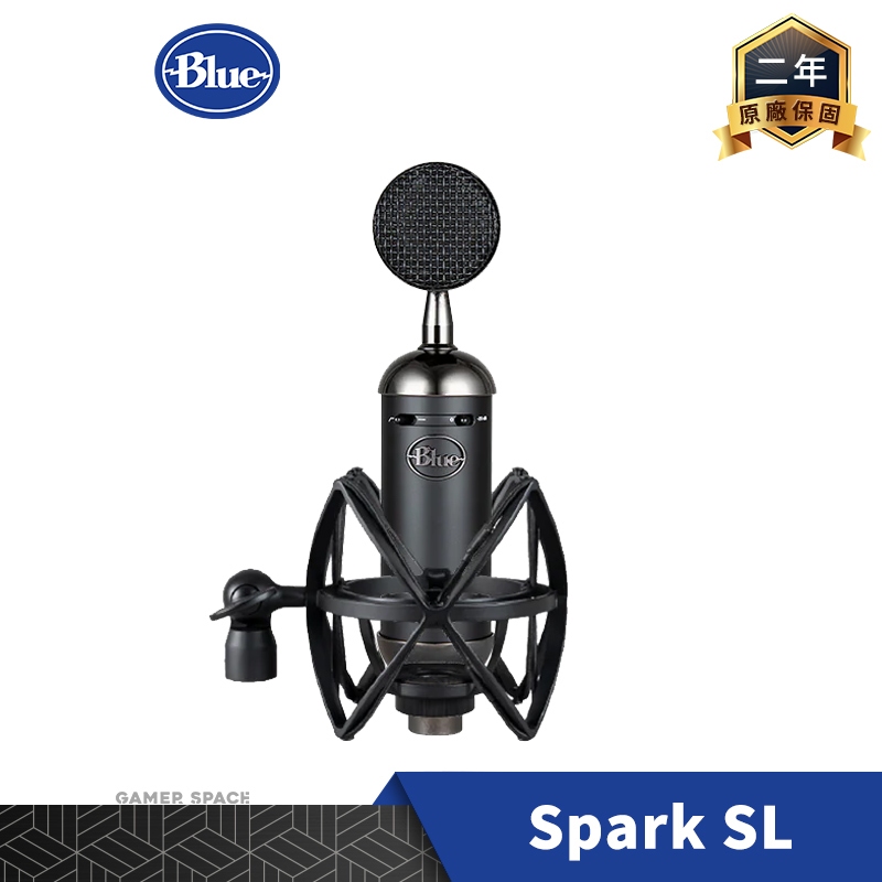 Blue Spark SL XLR 專業電容式麥克風 Pro line 黑色 玩家空間