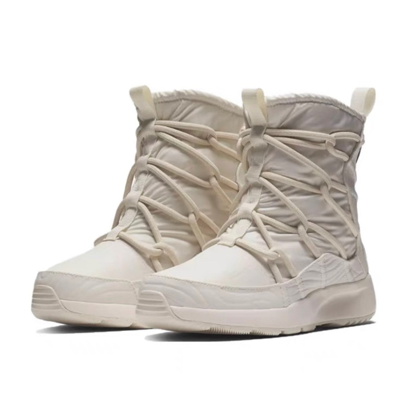 降！全新 WMNS NIKE TANJUN HIGH RISE 高筒 雪靴保暖  防水靴 快速繫帶 AO0355-003