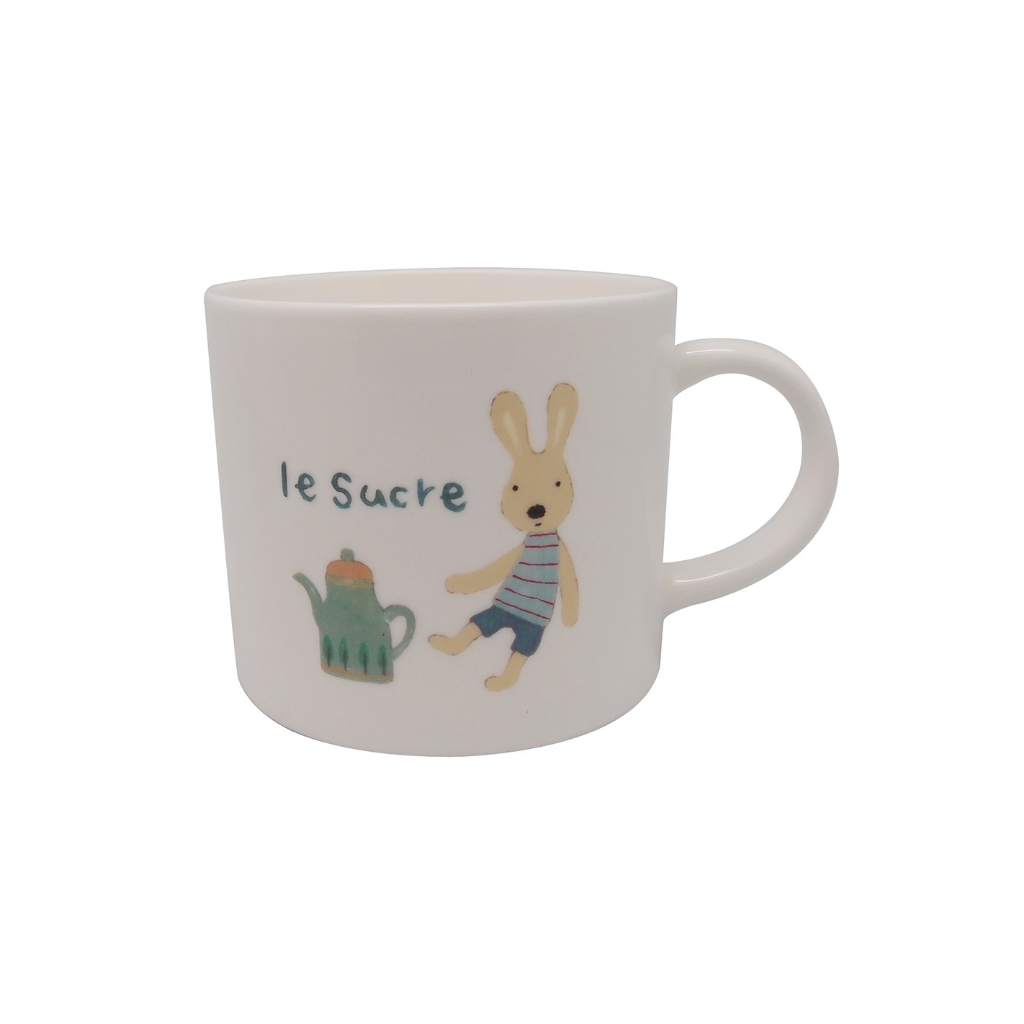 全新✨正版Le Sucre 法國兔 砂糖兔 戶崎尚美 大直身馬克杯 馬克杯 廣口杯 陶瓷杯