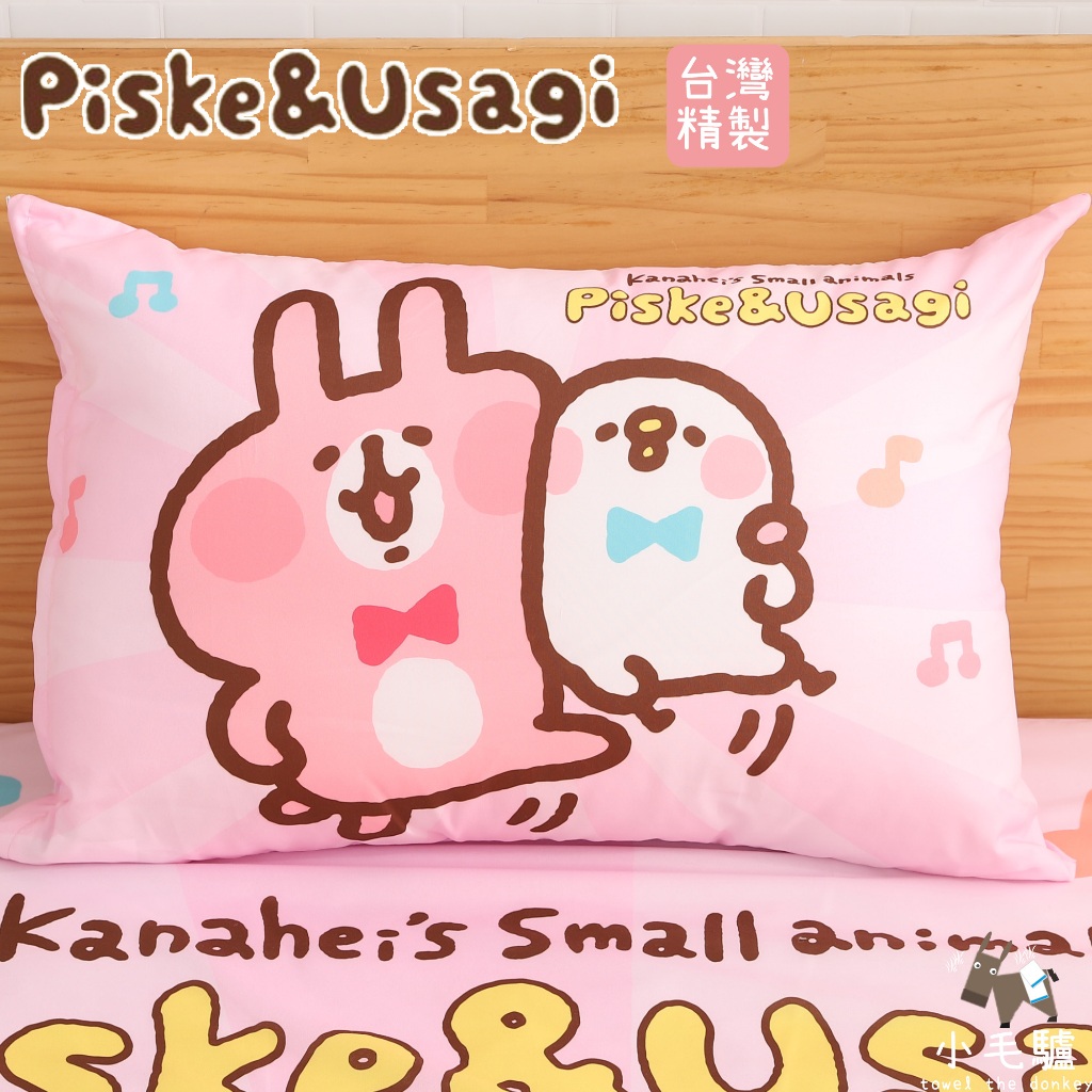 日本授權 卡娜赫拉系列 [音樂派對] 中抱枕 童枕 枕頭 台灣製