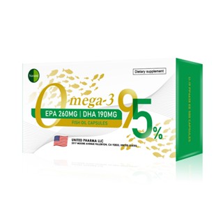 【NATURAL-D】美國高濃度95%魚油軟膠囊-內含總OMEGA-3 95%(EPA 260mg+DHA 190mg)