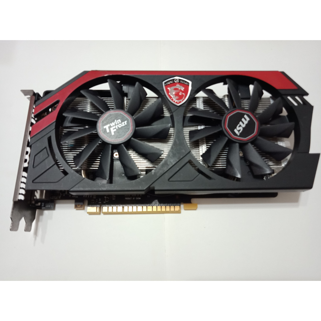 良品 微星 GTX750ti GAMING 2G DDR5 OC 免插電