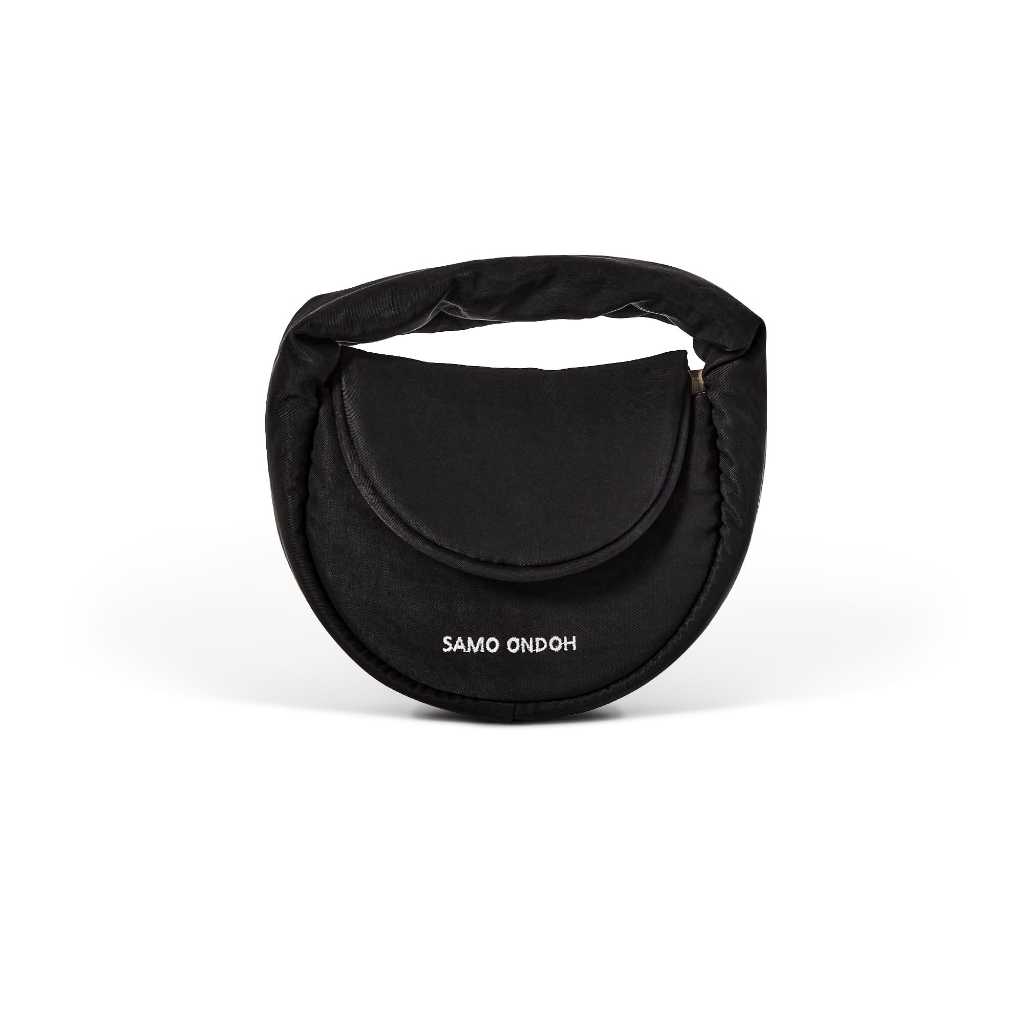 【SAMO ONDOH】Flap Mug Bag Mini - nylon black