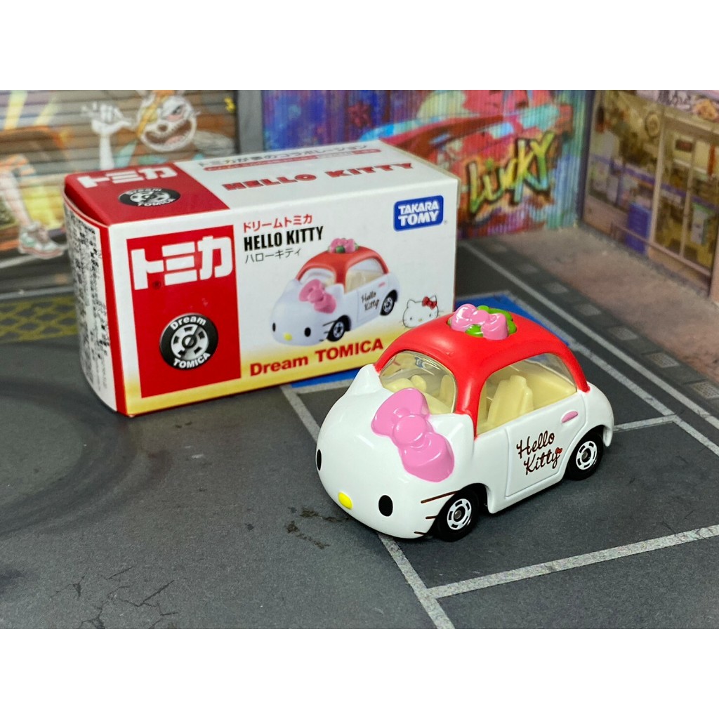 TOMICA-已拆封-B10-Hello Kitty 卡通車