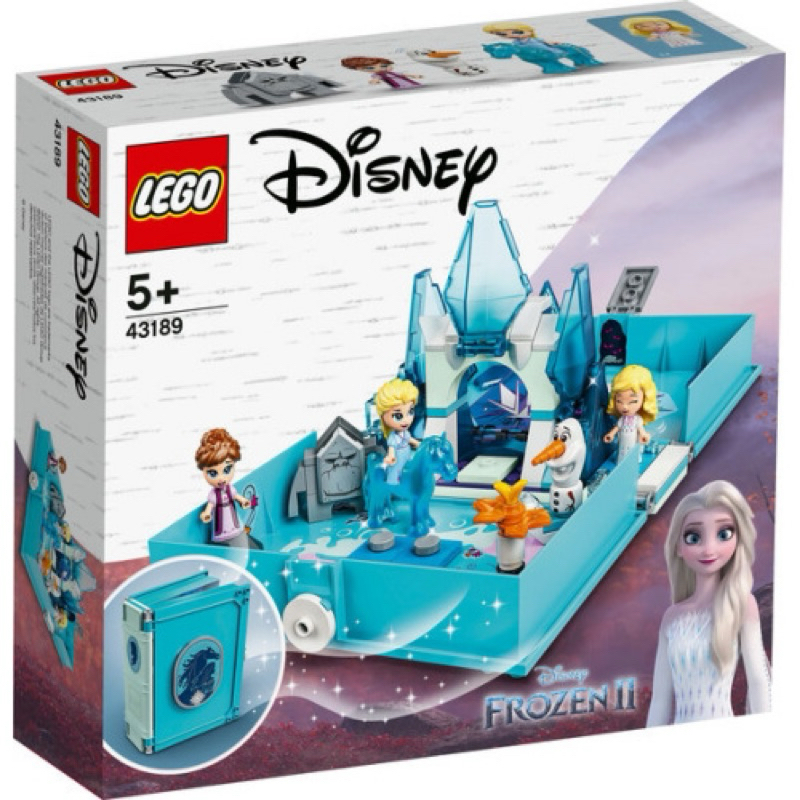 🎊現貨🎊 絕版品Lego Disney 43189 艾莎和諾克的故事書 故事書系列 價可議