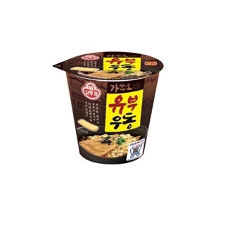 『韓日食糖』現貨‼️韓國🇰🇷不倒翁 豆皮烏龍麵 日式油豆腐烏冬麵 杯麵62g