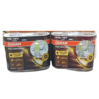 [[瘋馬車鋪]] OSRAM 歐司朗 H8 H16終極黃金長壽型燈泡→增亮60% 平行輸入 保固6個月