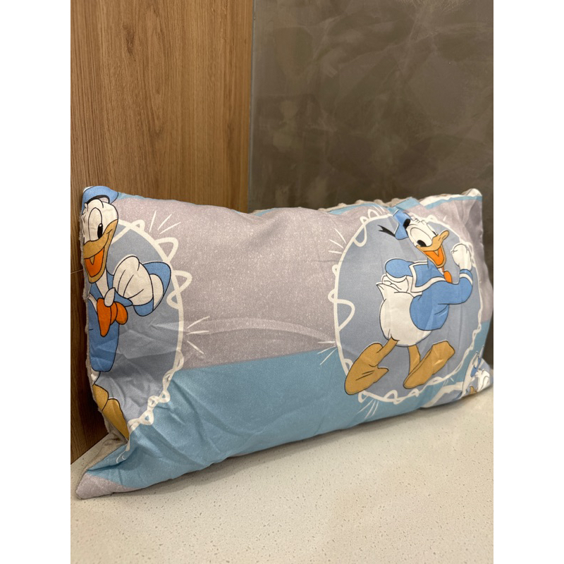 迪士尼 兒童枕頭 豆豆枕 唐老鴨 嬰兒安撫睡覺 寶寶枕 全面吸汗 雙面枕頭 卡通枕頭  學生枕頭