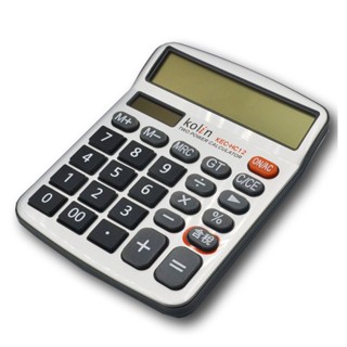 Kolin 歌林 12位元 中文稅率液晶顯示計算機 桌上型計算機 計算機 稅率計算機 KEC-HC12