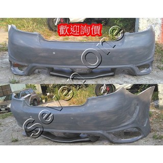 ☆ SEVEN ONE ☆ TOYOTA VIOS 手工 後保桿 03-12年 空力套件.大包