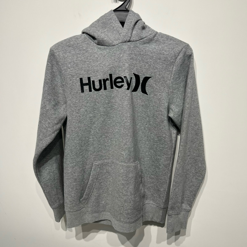 老麥嚴選 Nike Hurley 長袖連帽T恤/帽T 灰色 二手 女 DA0719V