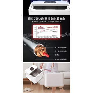 獨立上蓋熱敷坐墊 小板凳 多功能 DIKE 自動滾輪足浴機 HBF120 一機多用 多功能泡腳桶 泡腳 泡腳桶 足浴機