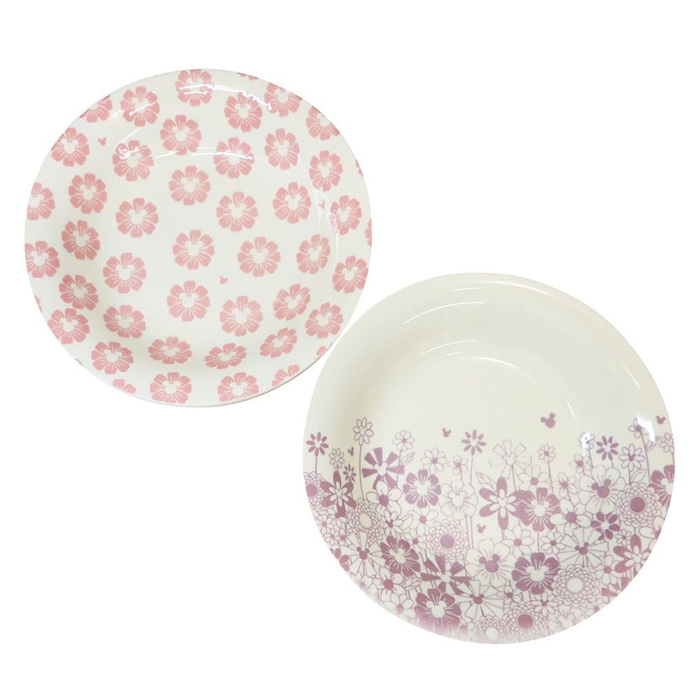 三鄉陶器 SANGO 日本製 迪士尼 陶瓷餐盤二件組 21cm 春暖花開 NT29303