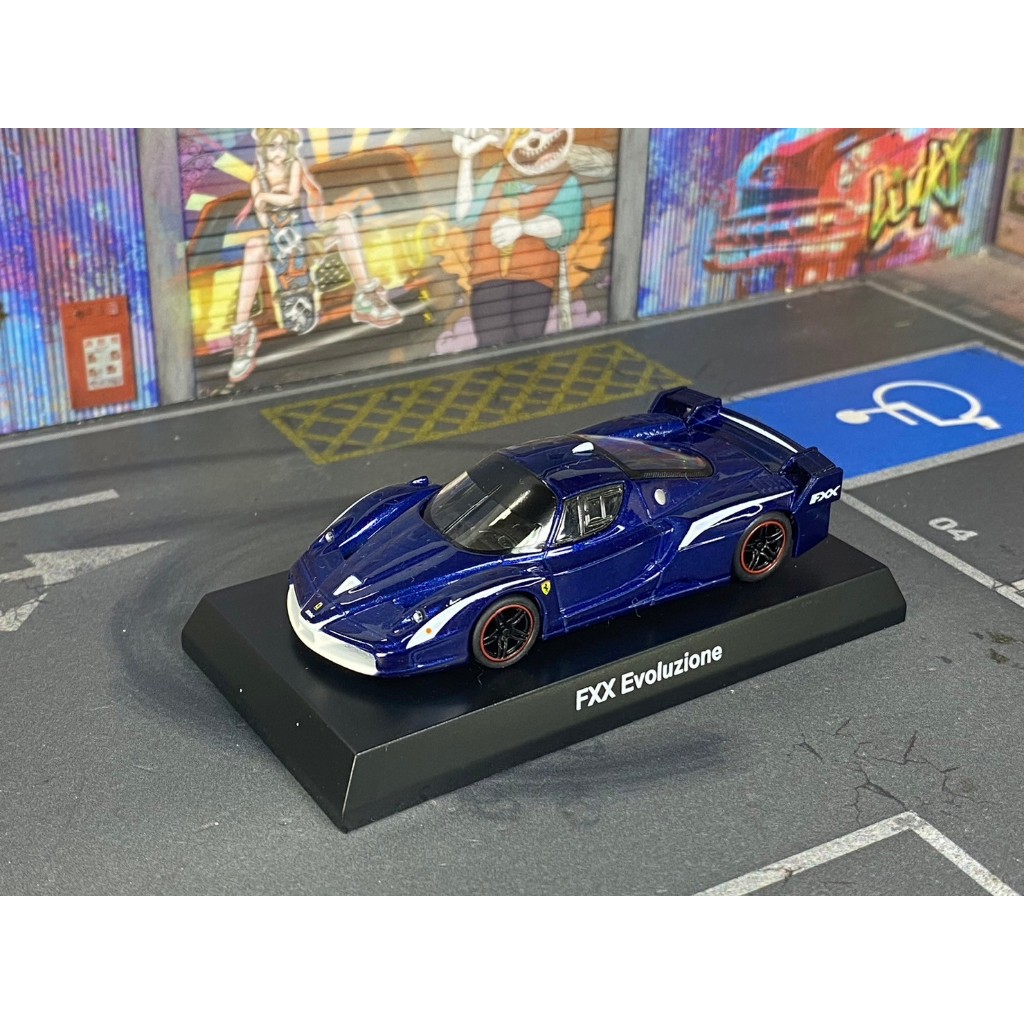 Kyosho京商1/64-B09-已拆封無卡無盒-FXX Evoluzione