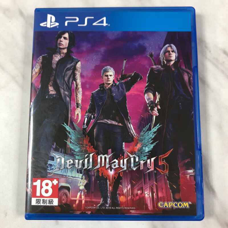 （二手） PS4 惡魔獵人 5 Devil May Cry 5 英日文版