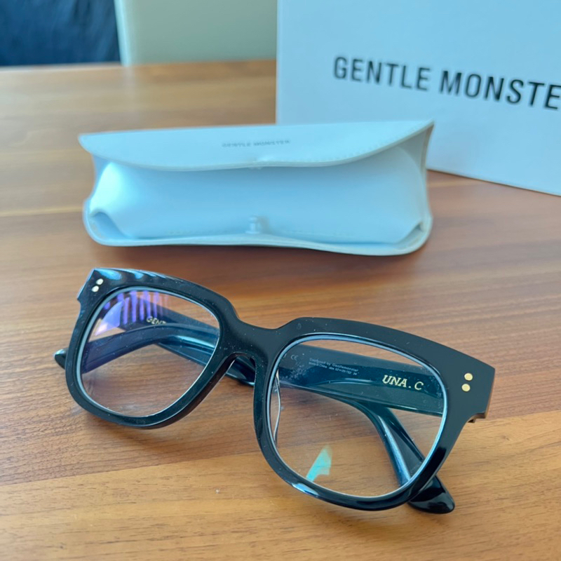 gentle monster una c黑框眼鏡 gd同款