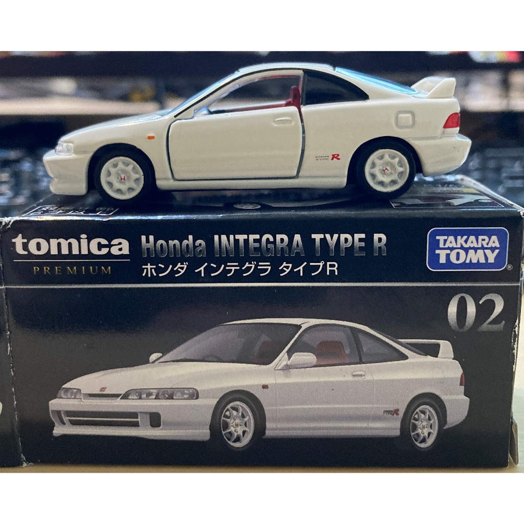 Tomica 多美 黑盒 No.2 Honda INTEGRA TYPE R 附膠盒