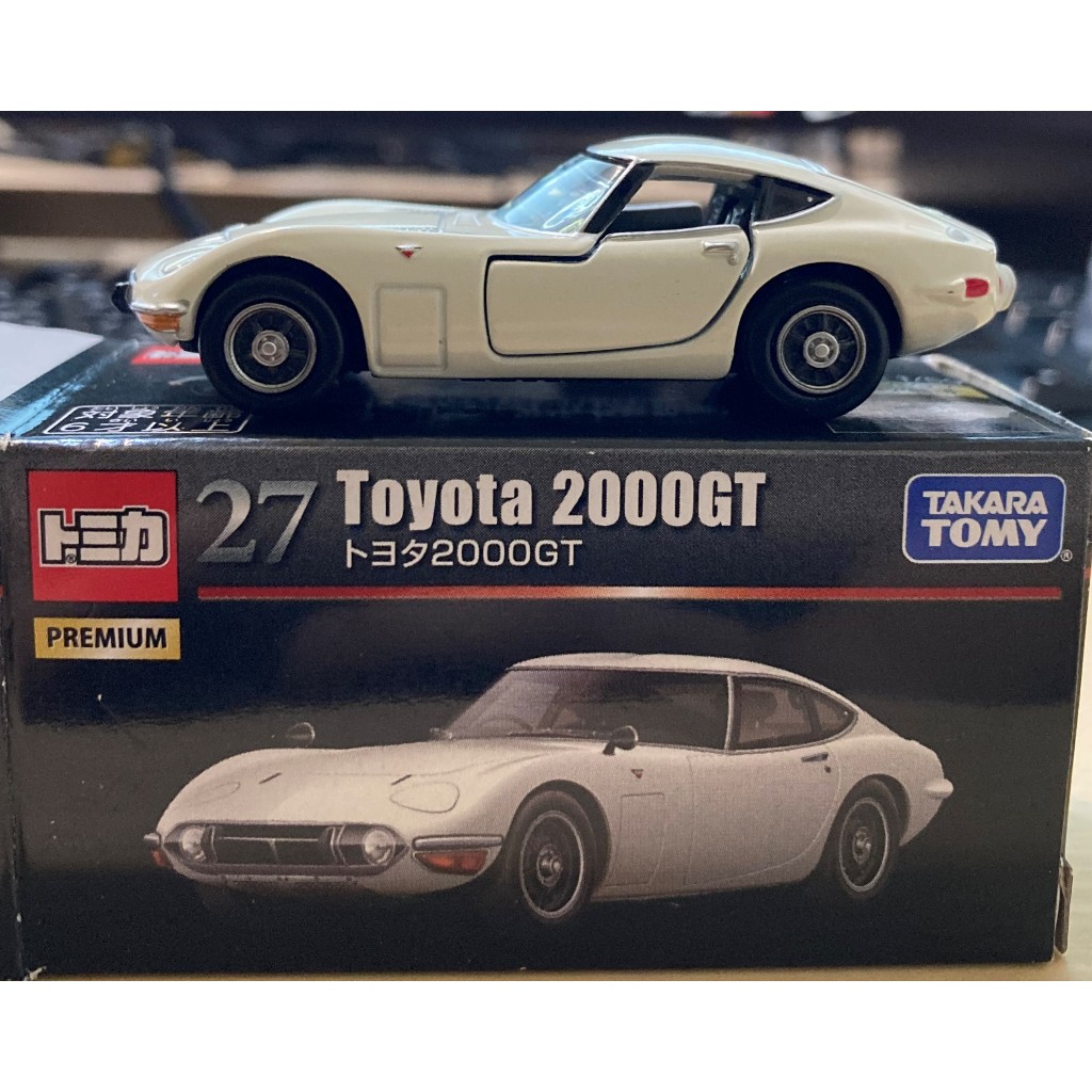 Tomica 多美 黑盒 No.27 Toyota 2000GT 附膠盒