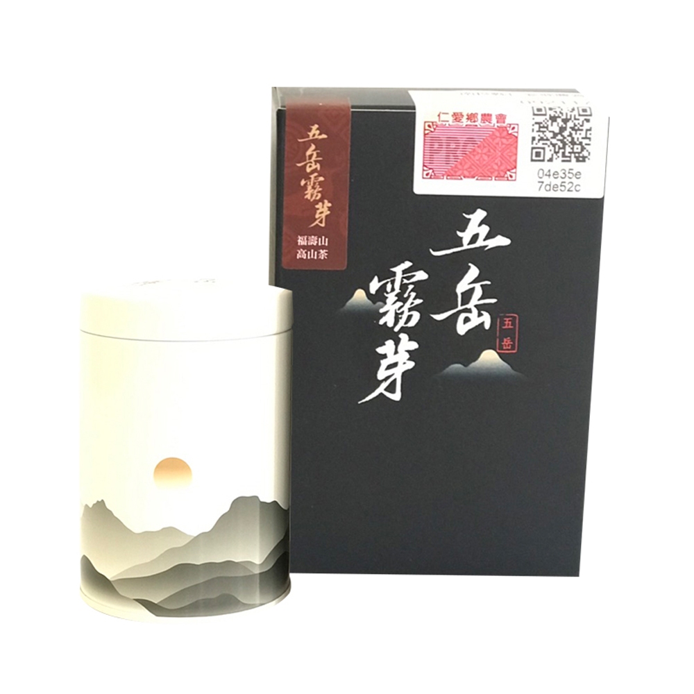 【仁愛農會】五岳霧芽-福壽山高山茶75gx1盒(2兩)