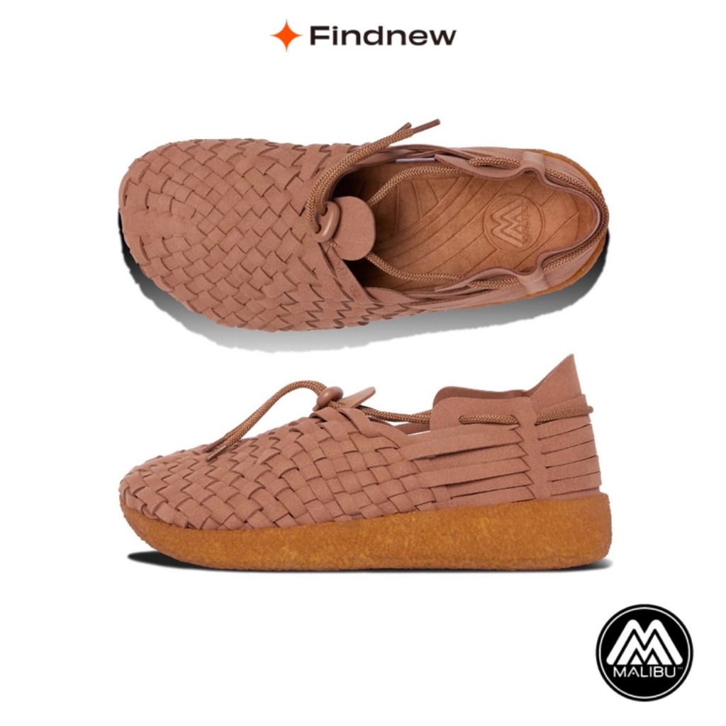 Malibu Latigo Walnut huarache 莫卡辛涼拖鞋 男女共款 MS17-0022【Findnew】