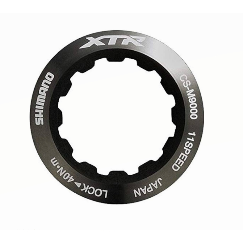 Shimano XTR 飛輪蓋&amp;墊片 CS-M9000 Lock Ring &amp; Spacer