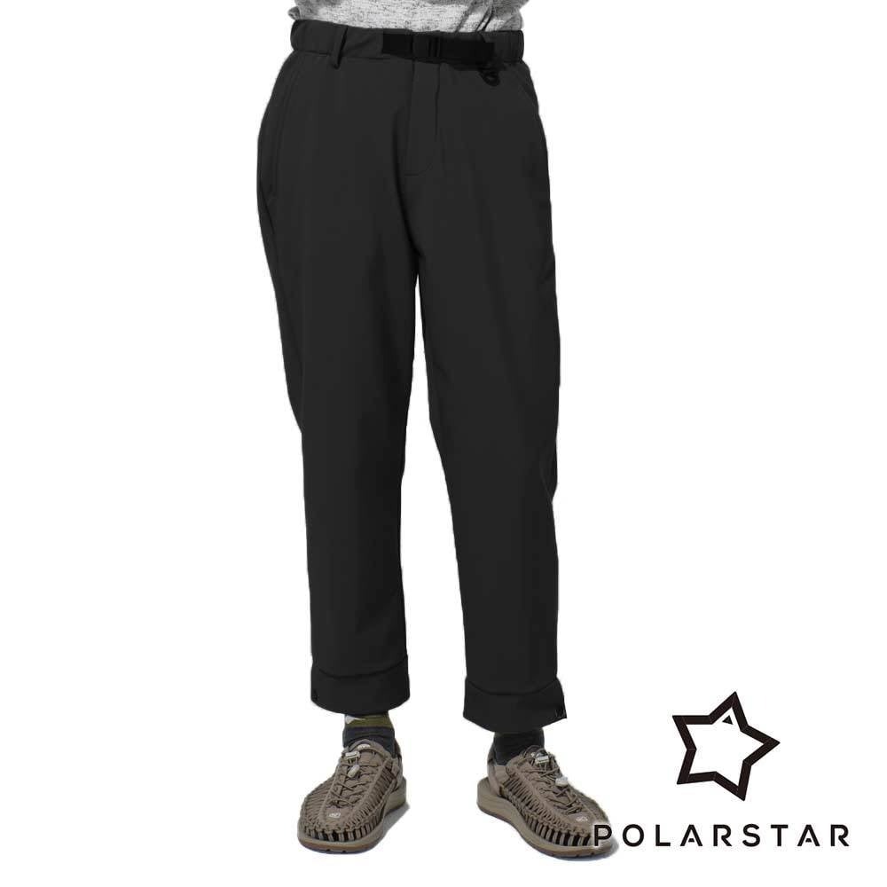 【PolarStar】中性Softshell休閒長褲『黑』P23959