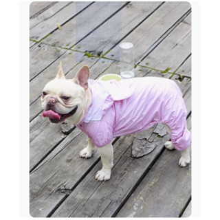 臺灣現貨供應～寵物衣服四季連身雨衣四腳狗狗中小型犬防水耐髒
