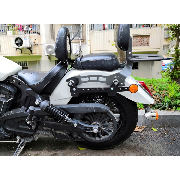 Scout bobber後靠墊  適用於 Indian 印第安改裝側柱踏板 scout bobber 坐墊 印第