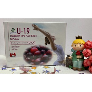 💠力泰💠蔓越莓二代膠囊 U-19 CRANBERRY 107X 107倍高濃縮 加拿大進口 私密養護✨鑫星生醫館✨