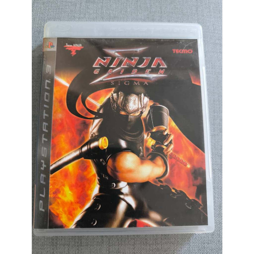 PS3 忍者 遊戲片 外傳  Ninja 武林 Gaiden Sigma 書盒完整 小卡都在 中文說明書