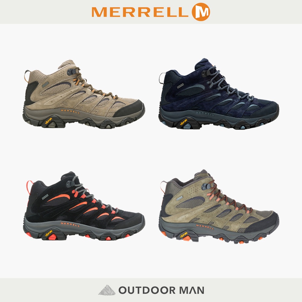 [Merrell] 男款 MOAB 3 MID GTX 中筒登山健行鞋