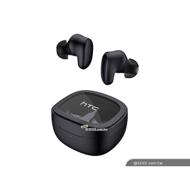 HTC 真無線藍牙耳機 II Earbuds II 黑色 環境降噪功能 支援無線充電 原廠公司貨