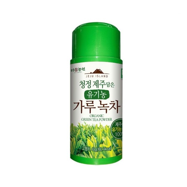 【首爾先生mrseoul】韓國 濟州島產 有機 TEA GARDEN 綠茶粉 抹茶粉40g