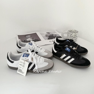 adidas Originals Samba OG 黑白灰 黑色 情侶鞋 德訓鞋 B75806 B75807