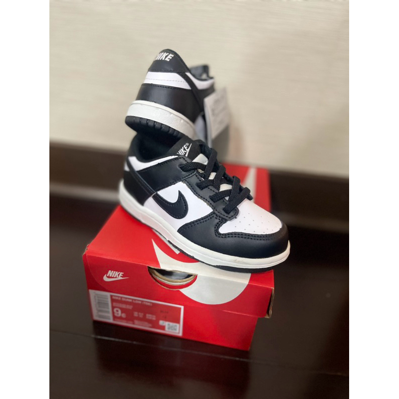 全新熊貓🐼 Nike Dunk Low童鞋-15公分/ CW1589-100