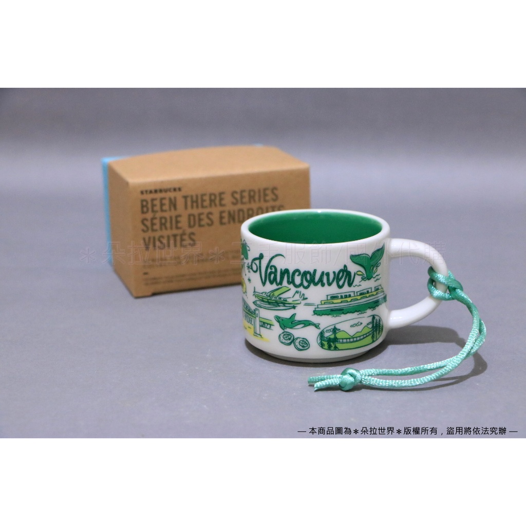 ⦿ 溫哥華 Vancouver 2oz吊飾 》星巴克 STARBUCKS 城市馬克杯 BTS系列 59ml 加拿大