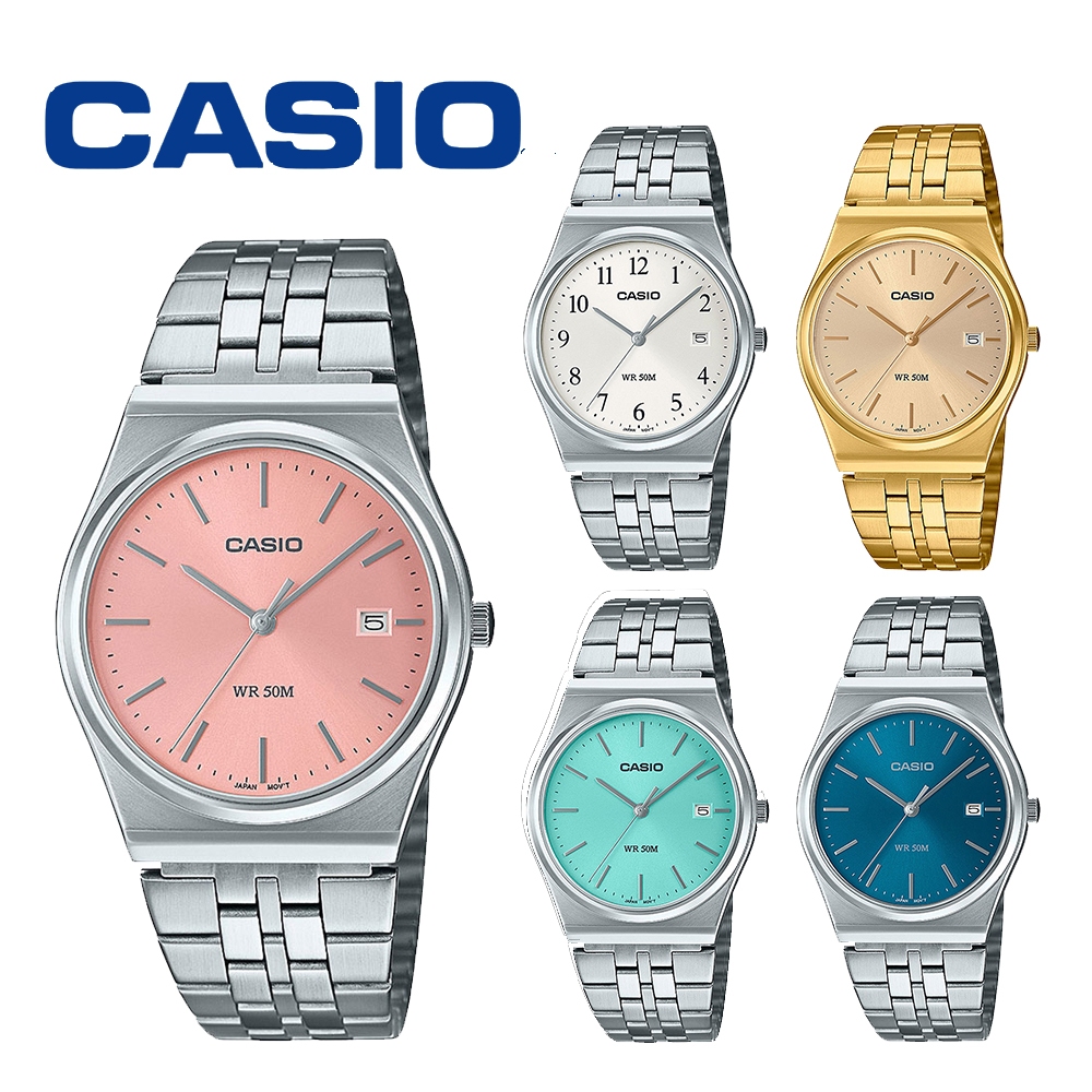 【WANgT】贈送錶盒 CASIO 卡西歐 MTP-B145D B145G 石英錶 三針 日期顯示 復古 時尚 極簡設計